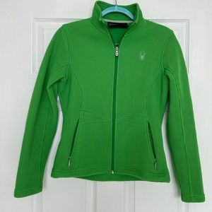 Spyder bright kelly green jacket -like new with $4.99 shipping